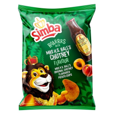 Simba Mrs Balls Chutney Flavour Potato Chips 120g